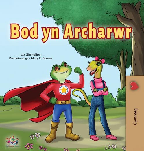 Being a Superhero (Welsh Children's Book)