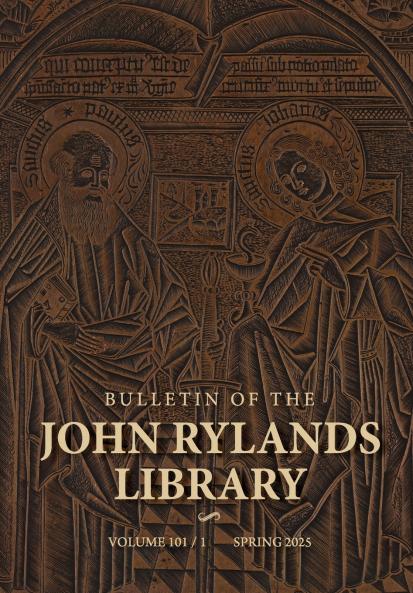 Bulletin of the John Rylands Library 101/1