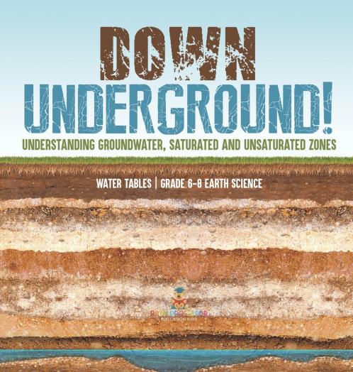 Down Underground! Understanding Groundwater Saturated and Unsaturated Zones | Water Tables | Grade 6-8 Earth Science