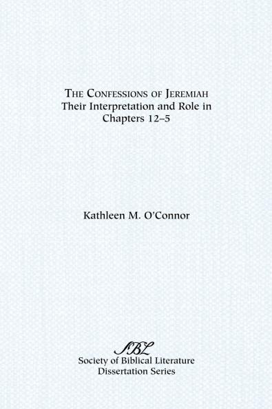 The Confessions of Jeremiah
