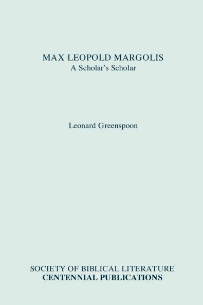 Max Leopold Margolis