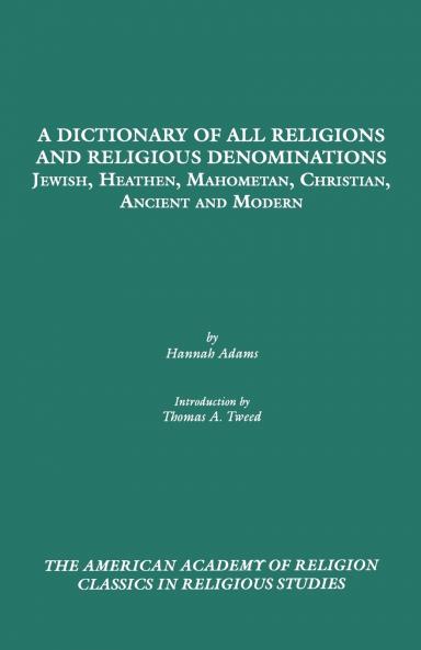 A Dictionary of All Religions and Religious Denominations