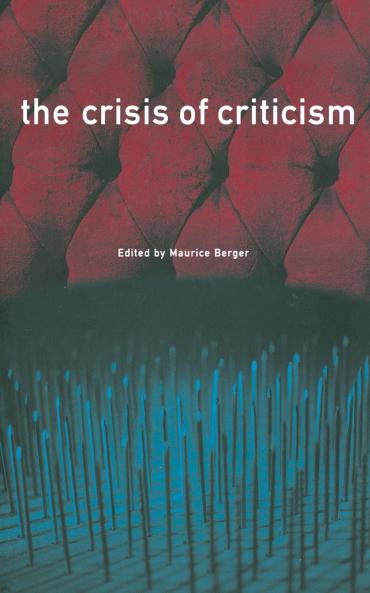 The Crisis of Criticism