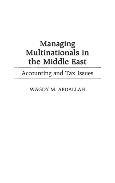 Managing Multinationals in the Middle East