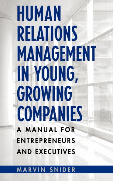 Human Relations Management in Young Growing Companies