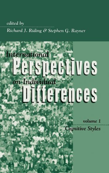 International Perspectives on Individual Differences