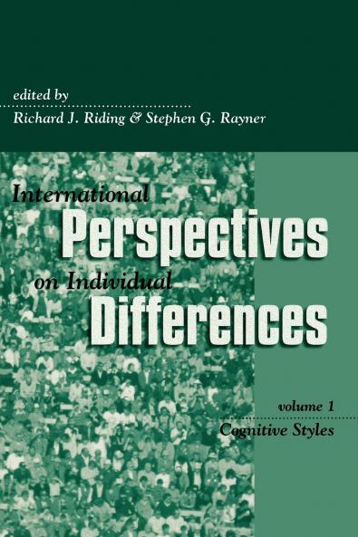 International Perspectives on Individual Differences Volume 1