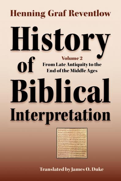History of Biblical Interpretation Vol. 2