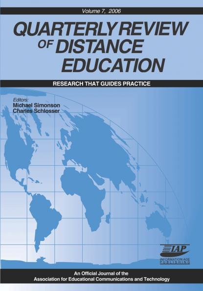 Quarterly Reveiw of Distance Education Volume 7 Book