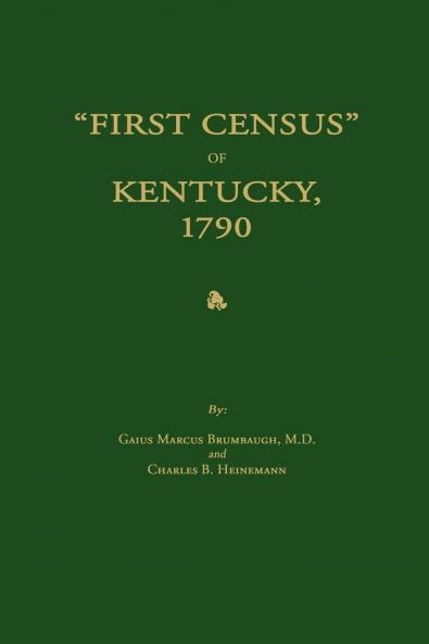 First Census of Kentucky 1790