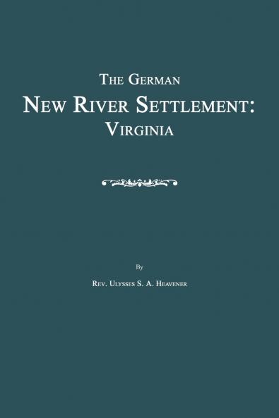 The German New River Settlement