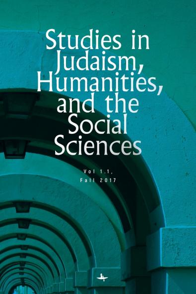 Studies in Judaism Humanities and the Social Sciences