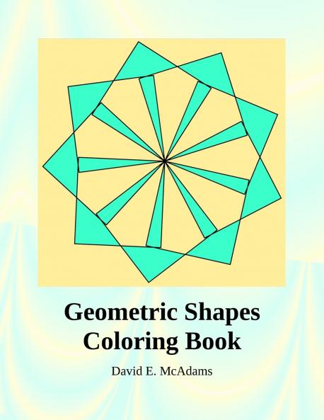 Geometric Shapes Coloring Book