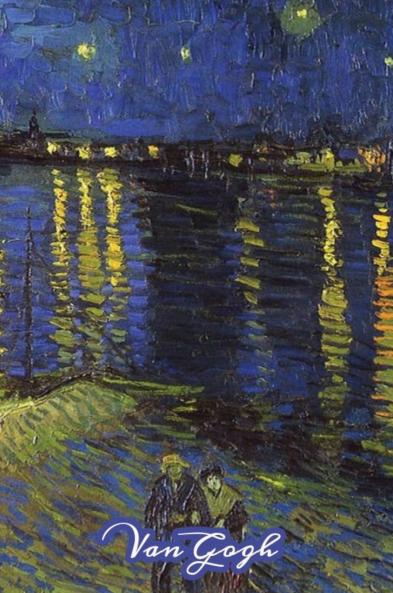 Starry Night Over the Rhone Van Gogh Note Book