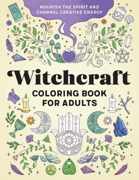 Witchcraft Coloring Book for Adults