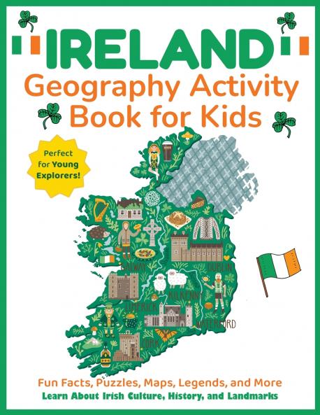 Ireland Geography Activity Book for Kids