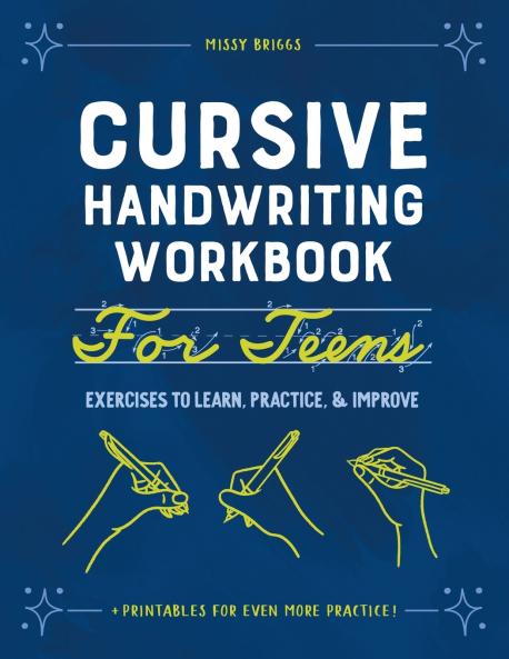 Cursive Handwriting Workbook for Teens