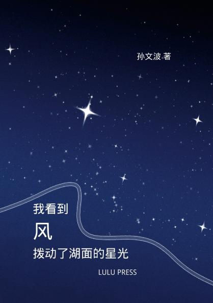 《我看到风， 拨动了湖面的星光》