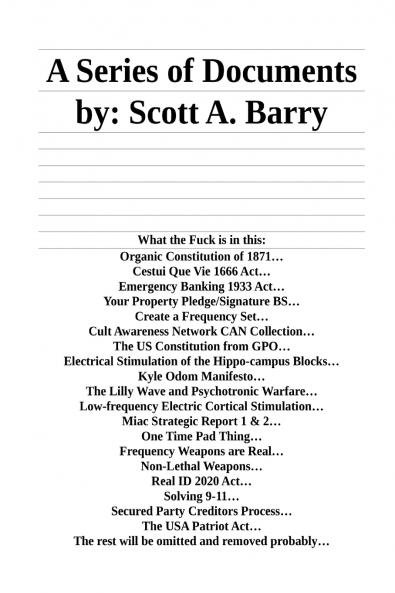 A Series of Documents