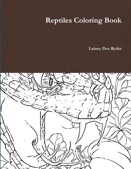 Reptiles Coloring Book