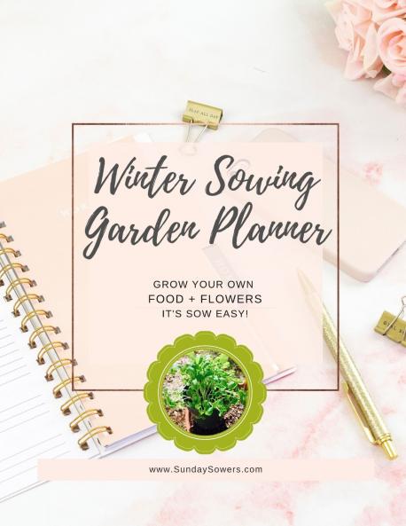 Winter Sowing Garden Planner