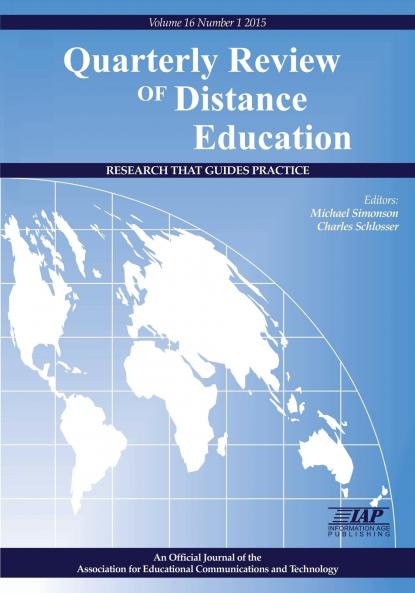 Quarterly Review of Distance Education Volume 16 Number 1 2015