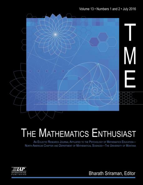 The Mathematics Enthusiast Volume 13 Number 1 & 2 2016