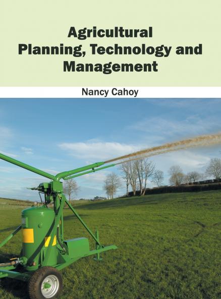 Agricultural Planning Technology and Management