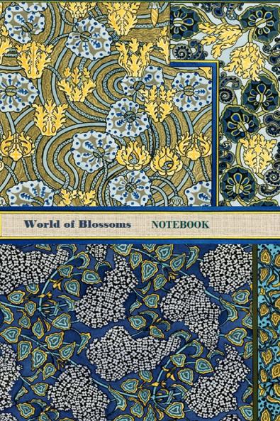 World of Blossoms Notebook  [ruled Notebook/Journal/Diary to write in 60 sheets Medium Size (A5) 6x9 inches]