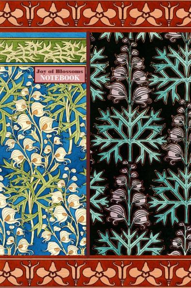 Joy of Blossoms NOTEBOOK [ruled Notebook/Journal/Diary to write in 60 sheets Medium Size (A5) 6x9 inches]