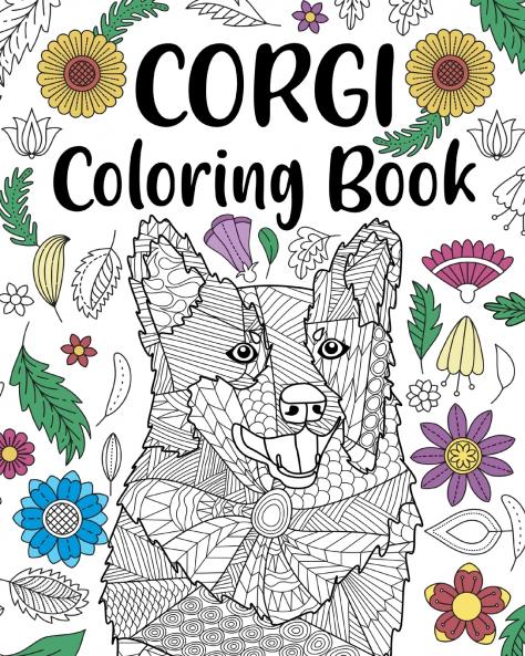 Corgi Coloring Book