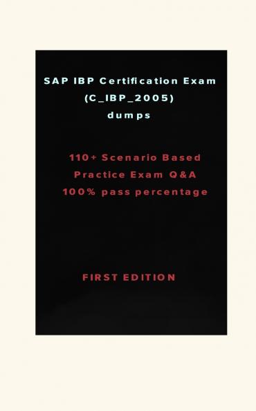 SAP IBP Certification Exam (C_IBP_2005)