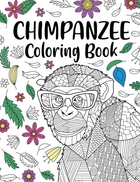 Chimpanzee Coloring Book