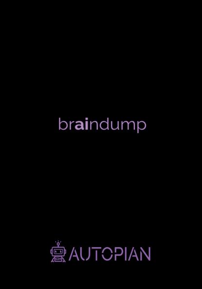 braindump Bullet Journal
