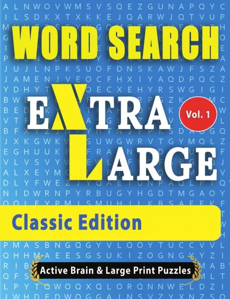 WORD SEARCH Extra Large - Classic Edition