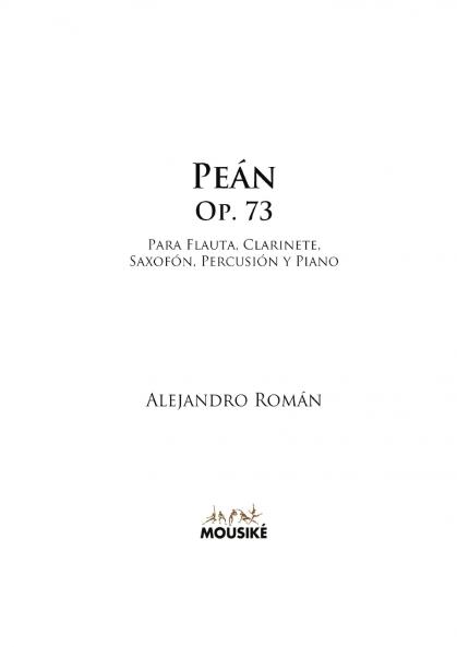 Peán Op. 73