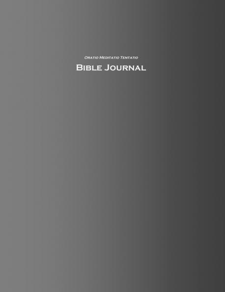OMT Bible Journal