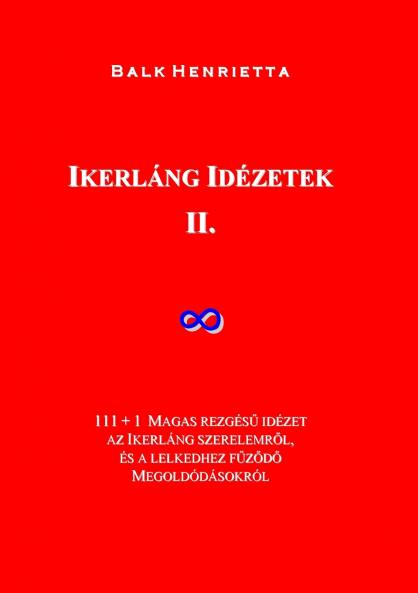 Ikerlng Idzetek: II.
