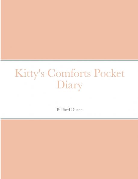 Kitty's Comforts Pocket Diary
