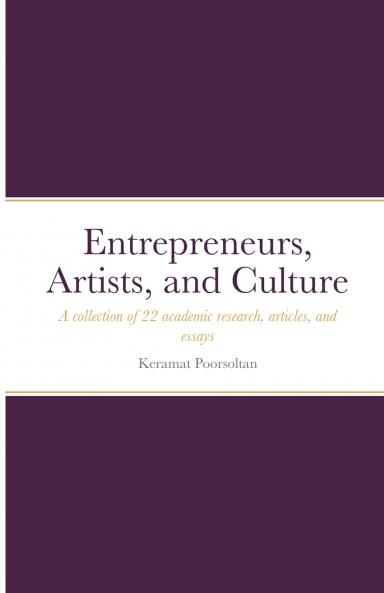 Entrepreneurs Artists and Culture
