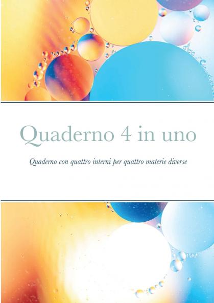 Quaderno 4 in uno