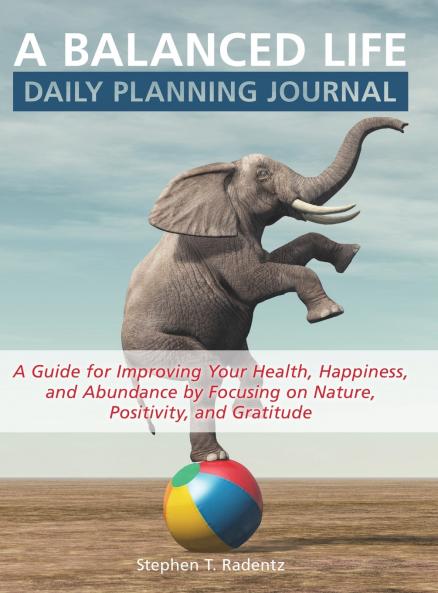 A balanced life daily planning journal