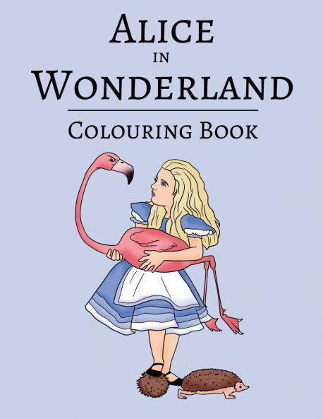 Alice in Wonderland Colouring book