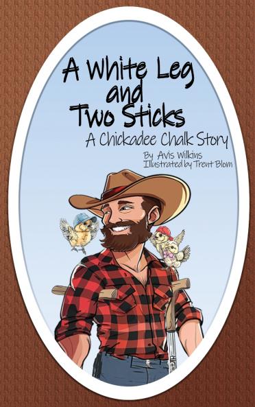A White Leg and Two Sticks