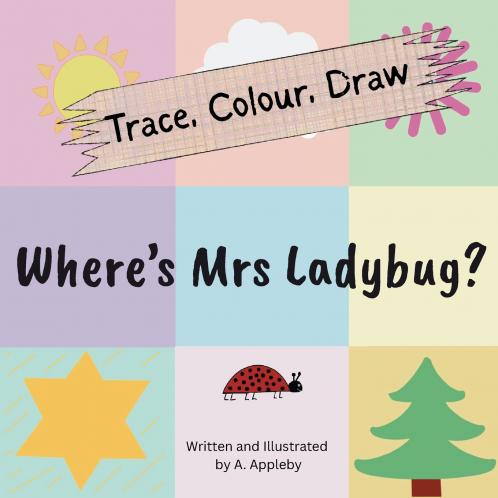 Where's Mrs Ladybug (Trace Colour Draw)