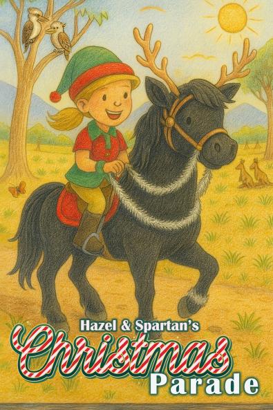 Hazel and Spartan's Christmas Parade