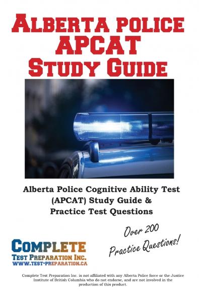 Alberta Police APCAT Study Guide