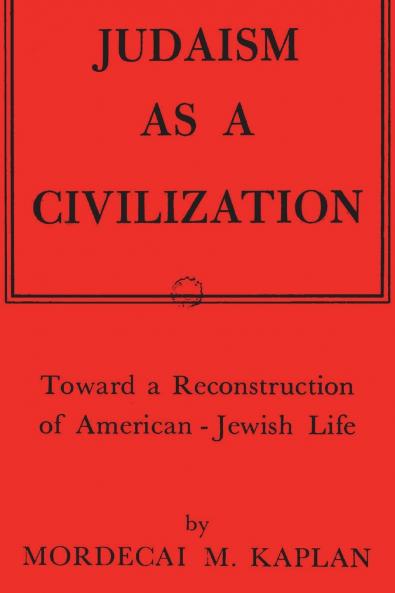 Judaism as a Civilization
