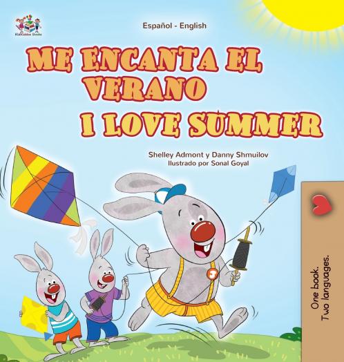 I Love Summer (Spanish English Bilingual Children's Book)