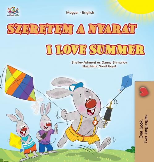 I Love Summer (Hungarian English Bilingual Children's Book)